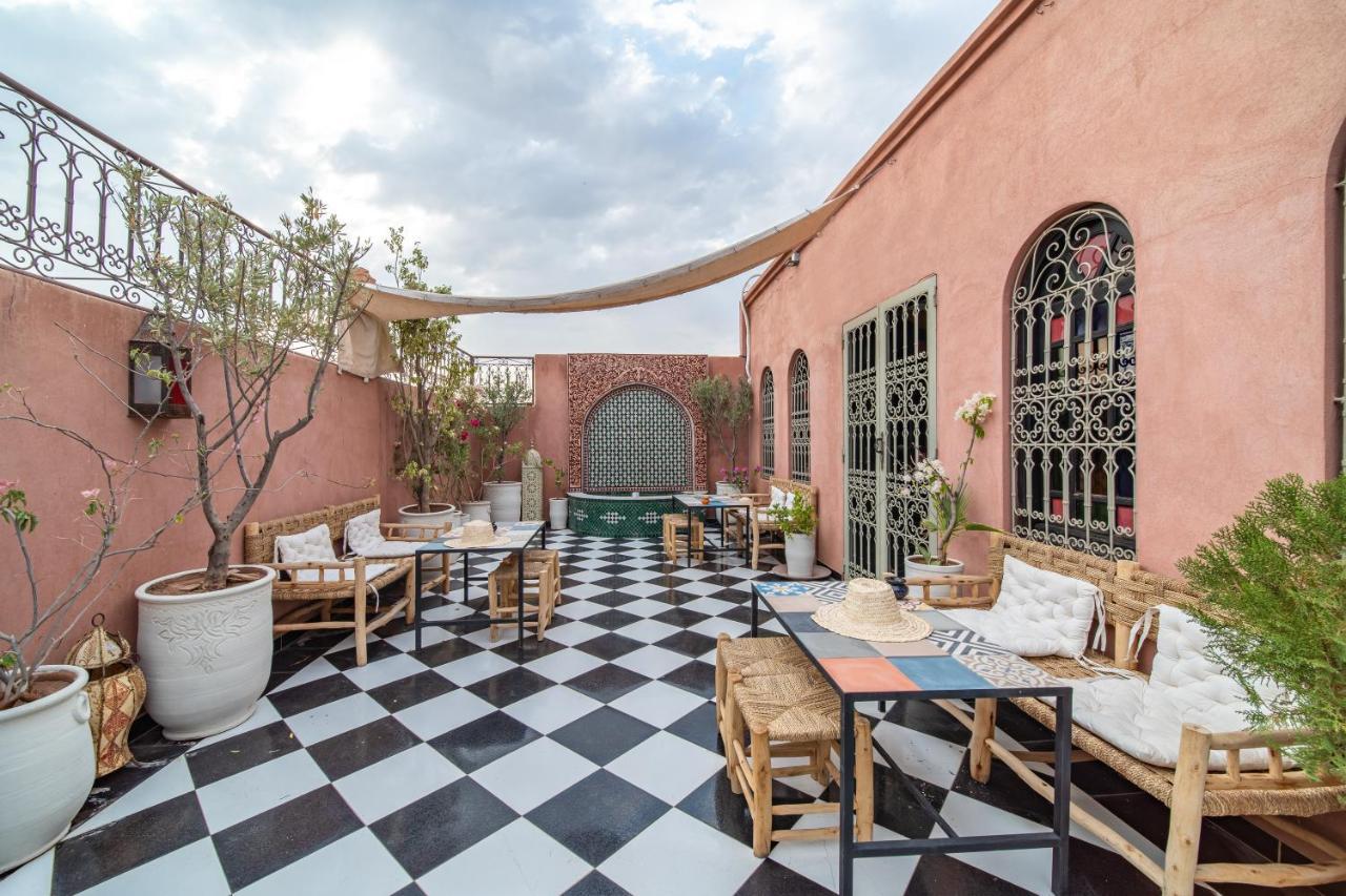 Riad Appart Arwa Marrakesh Buitenkant foto