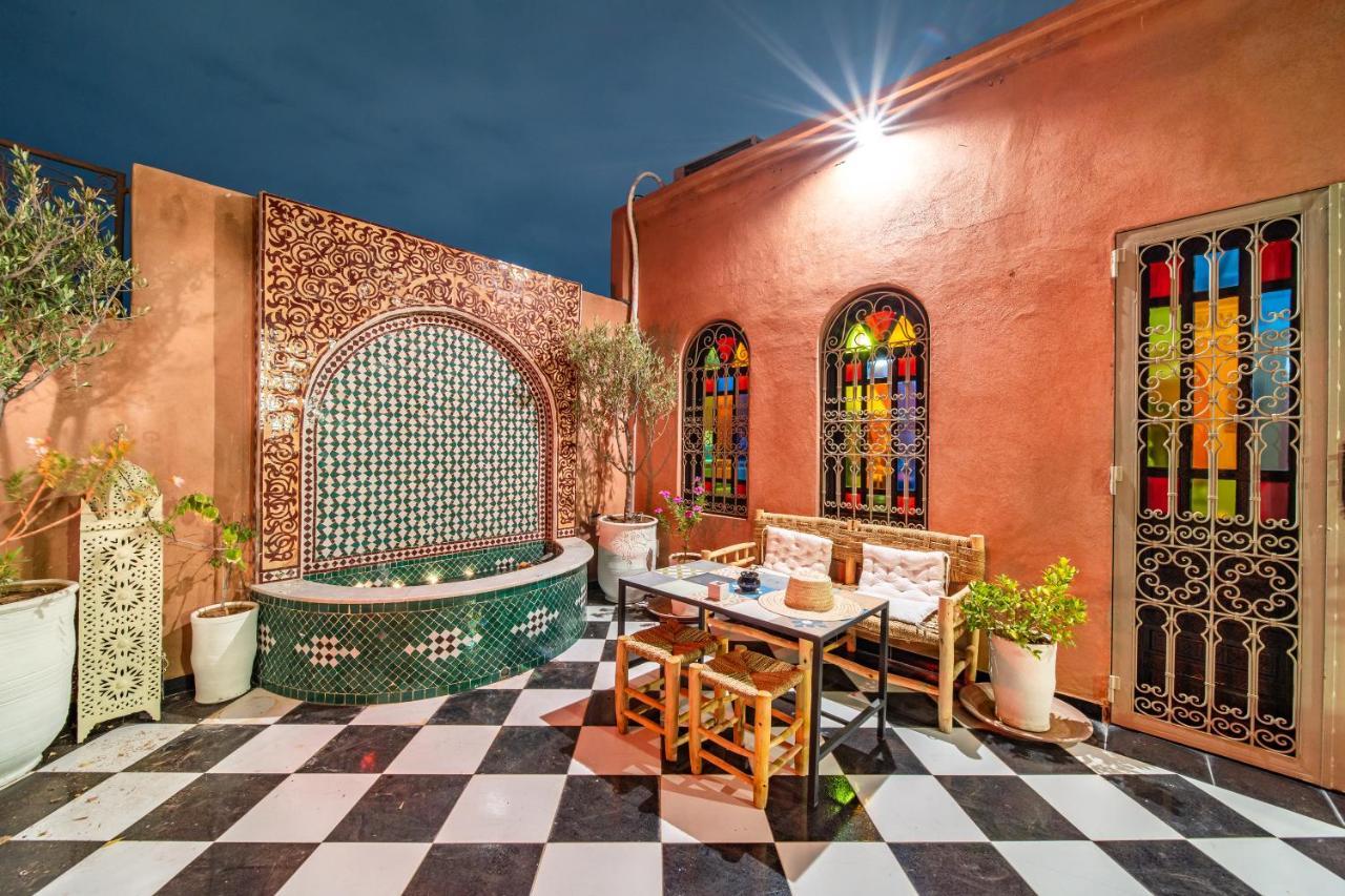 Riad Appart Arwa Marrakesh Buitenkant foto