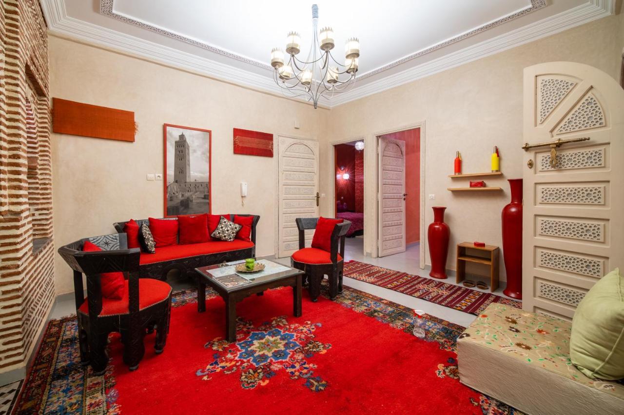 Riad Appart Arwa Marrakesh Buitenkant foto